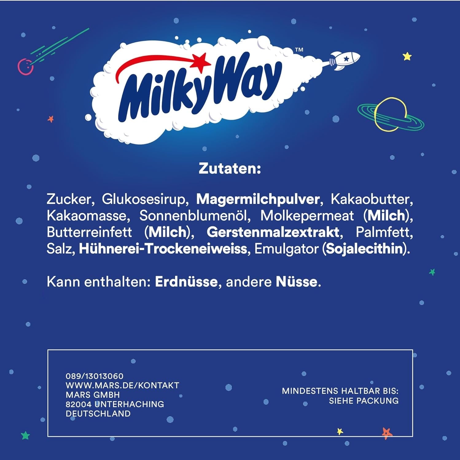 Mini-Schokoriegel, Schokoladen-Großpackung, leichte Milchcreme, 150 x 15,5 g, 2,3 kg