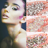 4200 Stück Nail Art-Strasssteine, 36 Farben Glitzersteine, Nageldekorationssteine ​​für Nail Art-Zubehör und Strasssteine, klarer Kristall, mit Strass-Auswahlpinzette und Ritzstift