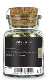 Ankerkraut Oregano Gewürze, getrocknet gegerbt, perfekt für Pizzasuppe, Tomate und Fisch, Kräuter zum Würzen, mediterrane Küche für zu Hause, Lecker Kochen, 20g im Korkenglas