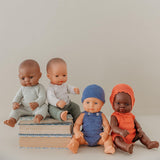 Miniland Babypuppe, afrikanischer Junge, 32 cm, anatomisch korrekt
