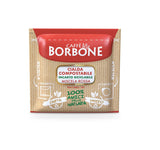 Caffè Borbone Kompostierbare Kaffeepads, Rote Kaffeemischung – 150 Pads – Kompatibel mit ESE System Papier Pads 44 mm