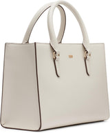DKNY Damen Perri Satchel mit Logo-Anhänger, Einheitsgröße Damentaschen Naty Shop