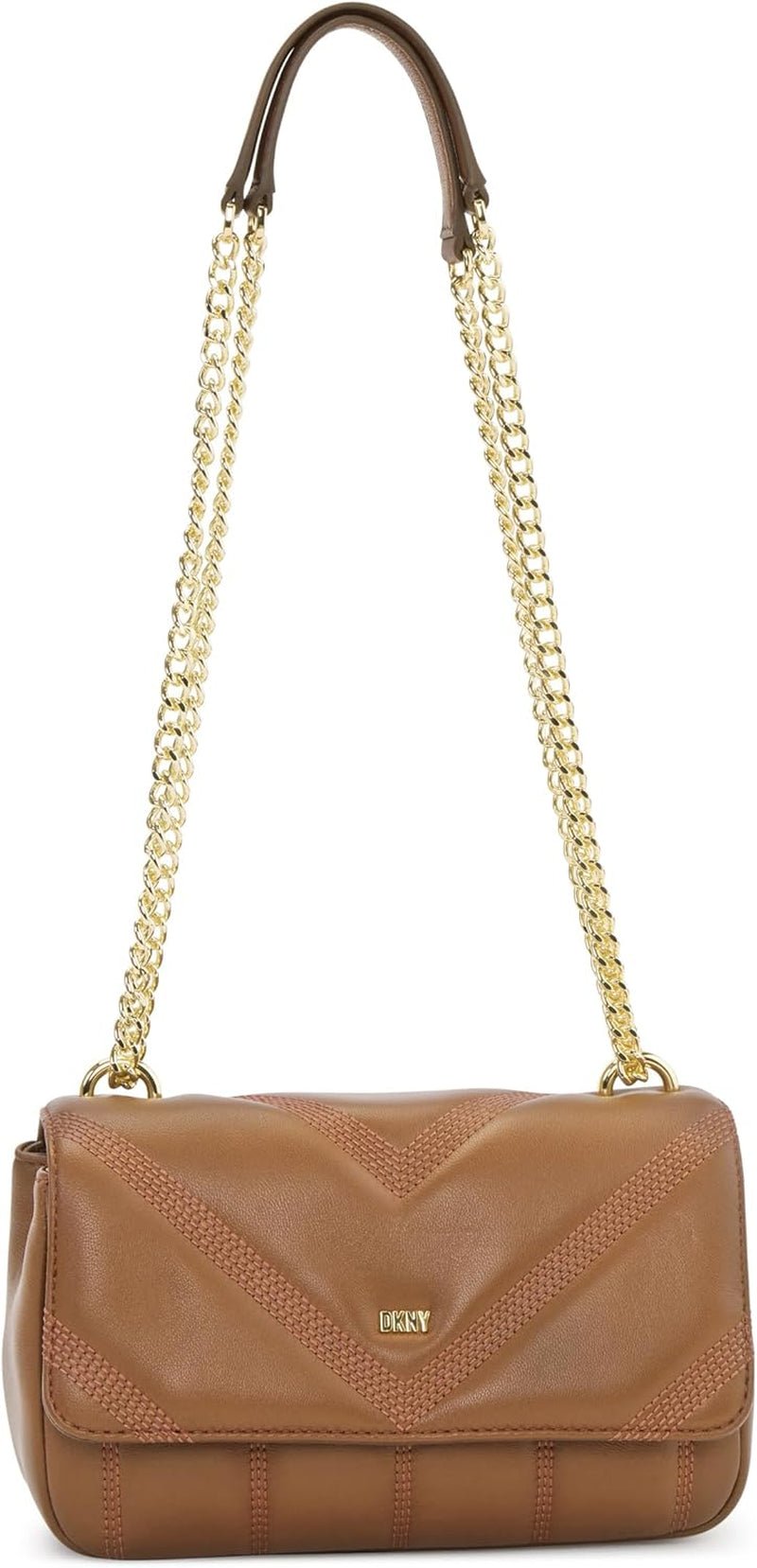 DKNY Flap Umhängetasche Taschen Damen Naty Shop Cashew