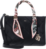 DKNY Damen Everyday Bag Satchel Damentaschen Naty Shop Schwarz / Gold