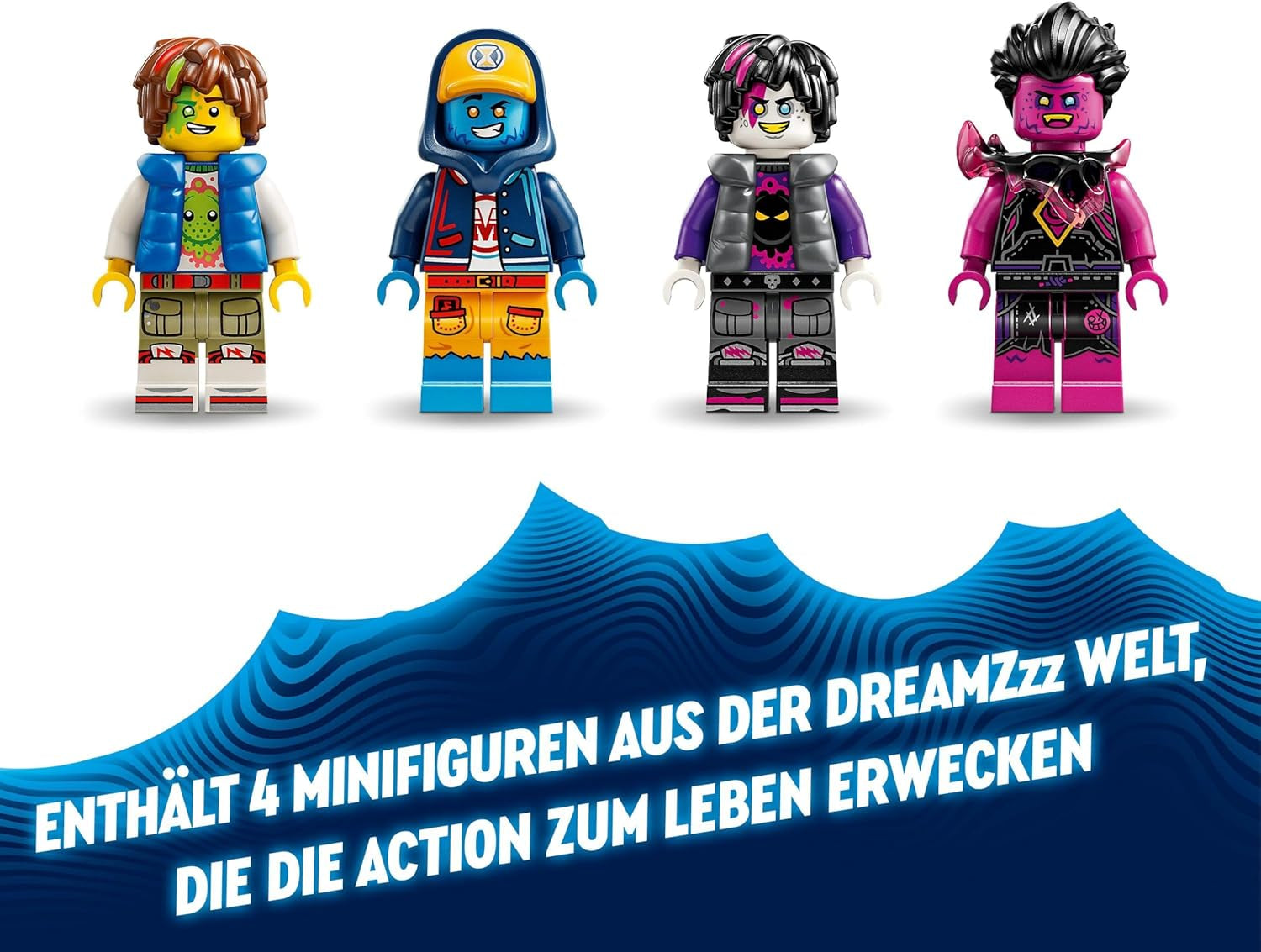 LEGO Dreamzzz 3-in-1 Mateo und Z-Blob The Knight Mech Bausteine Spielset für 10 Jahre alte Jungen und Mädchen Kinder Geschenk Fantasy Set 3 Wege Roboter Abenteuerspielzeug 71485 Bausätze Beuche den LEGO-Store