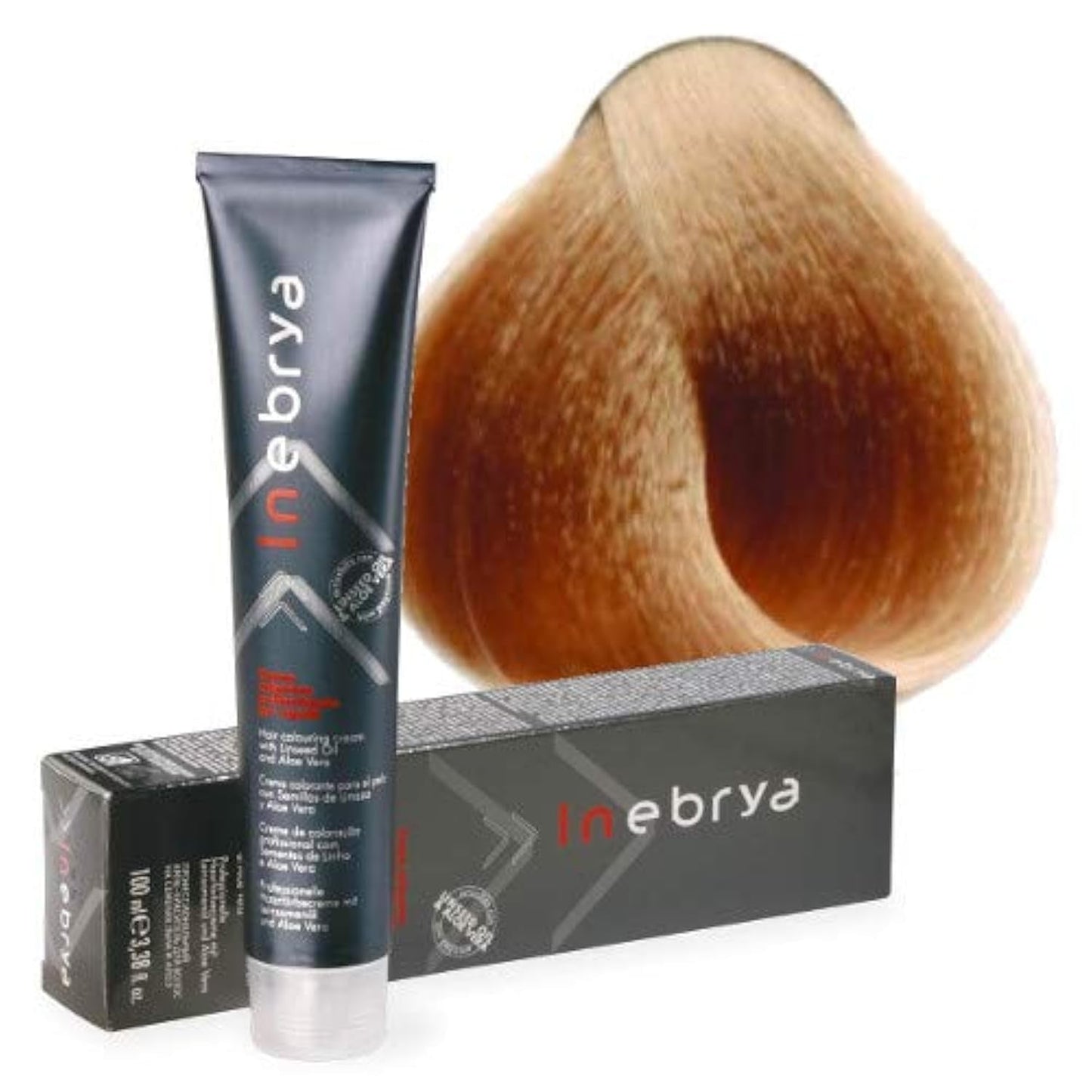 Permanente Haarfärbecreme mit Leinsamen und Aloe Vera 100 ml (- 7,0 Blond) Haarfärbemittel Naty Shop 10/3 Platinblond hellgold 100 ml (1 Packung)