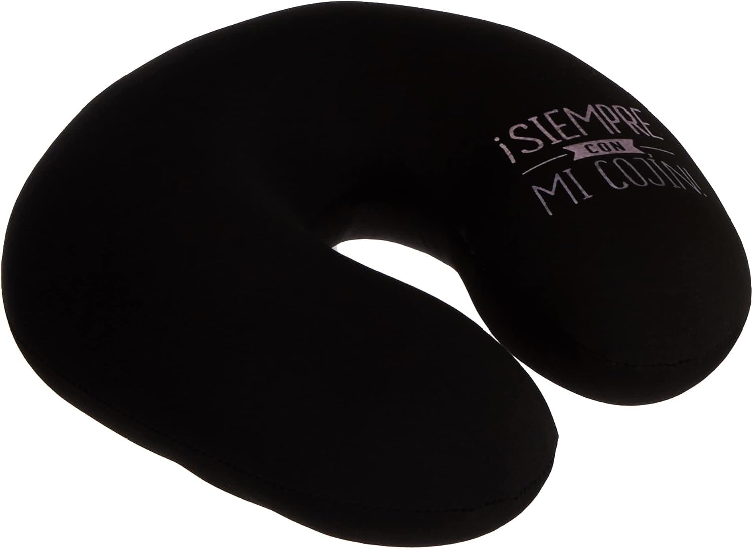 LAG VO1126- Almohada De Viaje, 26 cm, Farbe Pink, Negro Y Azul Mehrfarbig Einheitsgröße Reisekissen Naty Shop