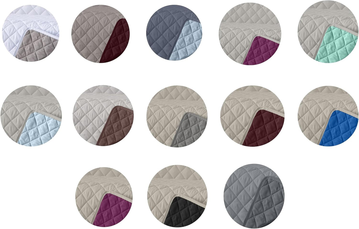 AVA | Wendedecke | Für alle Jahreszeiten | Farbe - Grau/Fuchsia | Für Bett 180 cm. (270 x 270 cm. Ancho X Alto) | Steppdecke Steppdecken und Steppdecken Naty Shop