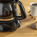 FG150813 Subito Kaffeemaschine, 6 Tassen, Schwarz/Edelstahl