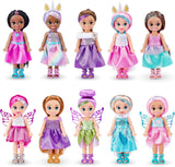 -Puppen-4,7"-Fantasy Little Friend Collection 10er-Set