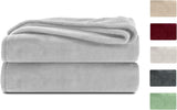 Komfortec Flauschdecke, Kuscheldecke, Fleecedecke, Öko-Tex zertifiziert, superweich, 150X200 cm, 260 g/m², beige Betten und Decken Besuche den Komfortec-Store Grau 220 x 240 cm