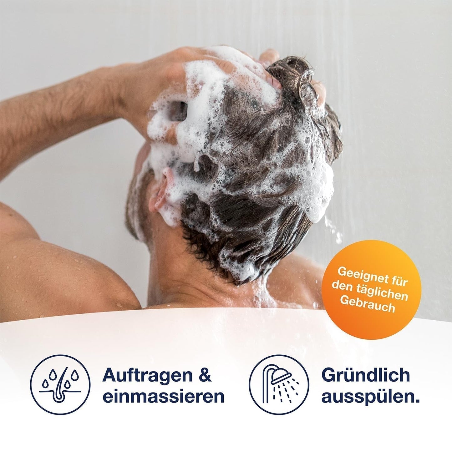 Terzolin Expert Shampoo für fettige Kopfhaut und Haare, Anti-Schuppen, 200 ml Dusche und Bad Terzolin