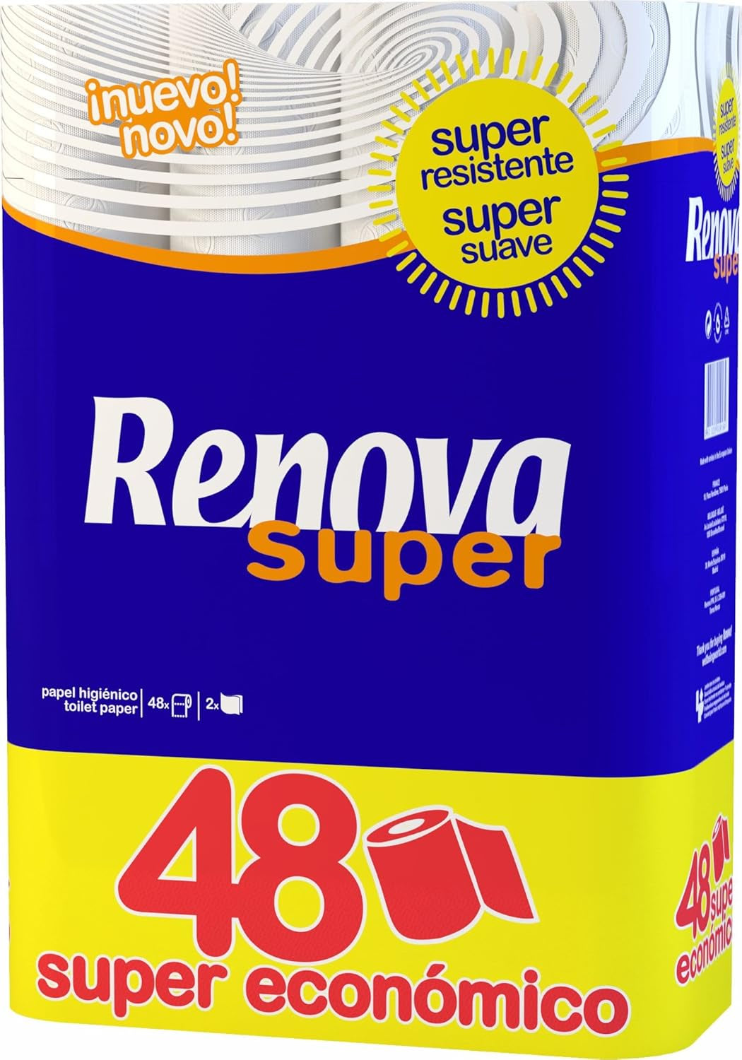 Toilettenpapier Renova Super, 48 Rollen