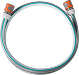 Anschlussset Gardena Classic 13 mm (1/2 Zoll), 1,5 m: Schlauchadapter zum Anschluss von Schlauchtrommel, Schlauch mit Systemkomponenten, 22 bar (18011-20)