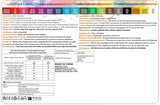 Flüssiges Lebensmittelfarbset, 18 Farben x 10 ml, hochkonzentrierte Lebensmittelfarbe zum Backen von Kuchen, Keksen, Macarons, Kuchendekoration, Ostereiern, Fondant, Teig, DIY-Schleim, Seifen, Backzubehör