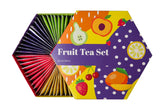 ACORUS | Luxuriöses Früchtetee-Set | Geschenkset mit natürlichen Tees in 6 Geschmacksrichtungen | Kräutertees, Früchtetees | Auswahl an Tees | Teebox mit 60 Teebeuteln