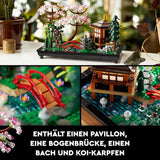 Lego Icons Garden Of Silence – Zen-Botanischer Garten-Set für Erwachsene mit Lotusblumen – Anpassbare, japanisch inspirierte Schreibtischdekoration – Geschenk für Damen und Herren 10315 Bausets Besuchen Sie den LEGO-Store