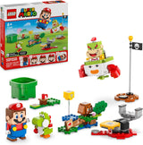 LEGO Super Mario Adventure mit interaktivem Mario, Junior Clown Cart Set, Toy Yoshi, Nintendo-Geschenk für Jungen, Mädchen und Gamer ab 6 Jahren 71439 Building Sets Besuche den LEGO-Store Default Title
