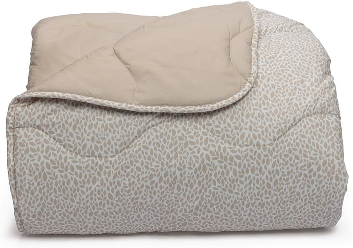 Foppapedretti Notte & Natura Petals Sandsteppdecke, Einzelbettdecke, 100 % Baumwolle, hergestellt in Italien. Bettdecken und Steppdecken Naty Shop Sandblumen Einzelbett