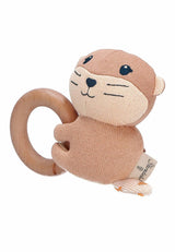 Sterntaler Baby Jungen Greifling Baby Holz Greifling Otti - Babyspielzeug, Greifling, Greifling Holzgreifring für Kinder - Bio Bebe Toys Naty Shop