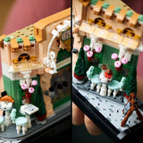 LEGO Icons Französisches Café – Dekorationen für Wohnzimmer oder Büro – Bauset für Erwachsene inklusive malerischer Fassade, hängendem Blumentopf und Stühlen – Geschenk für Männer und Frauen 10362 Bausets Besuchen Sie den LEGO-Store