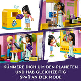 LEGO Friends Vintage Fashion Store Bauset für Kinder mit Spielzeugladen, Figuren und Katze, Rollenspielmodell für sozio-emotionale Entwicklung, Geschenk für 6-jährige Mädchen und Jungen 42614 Bausets Besuchen Sie den LEGO-Store