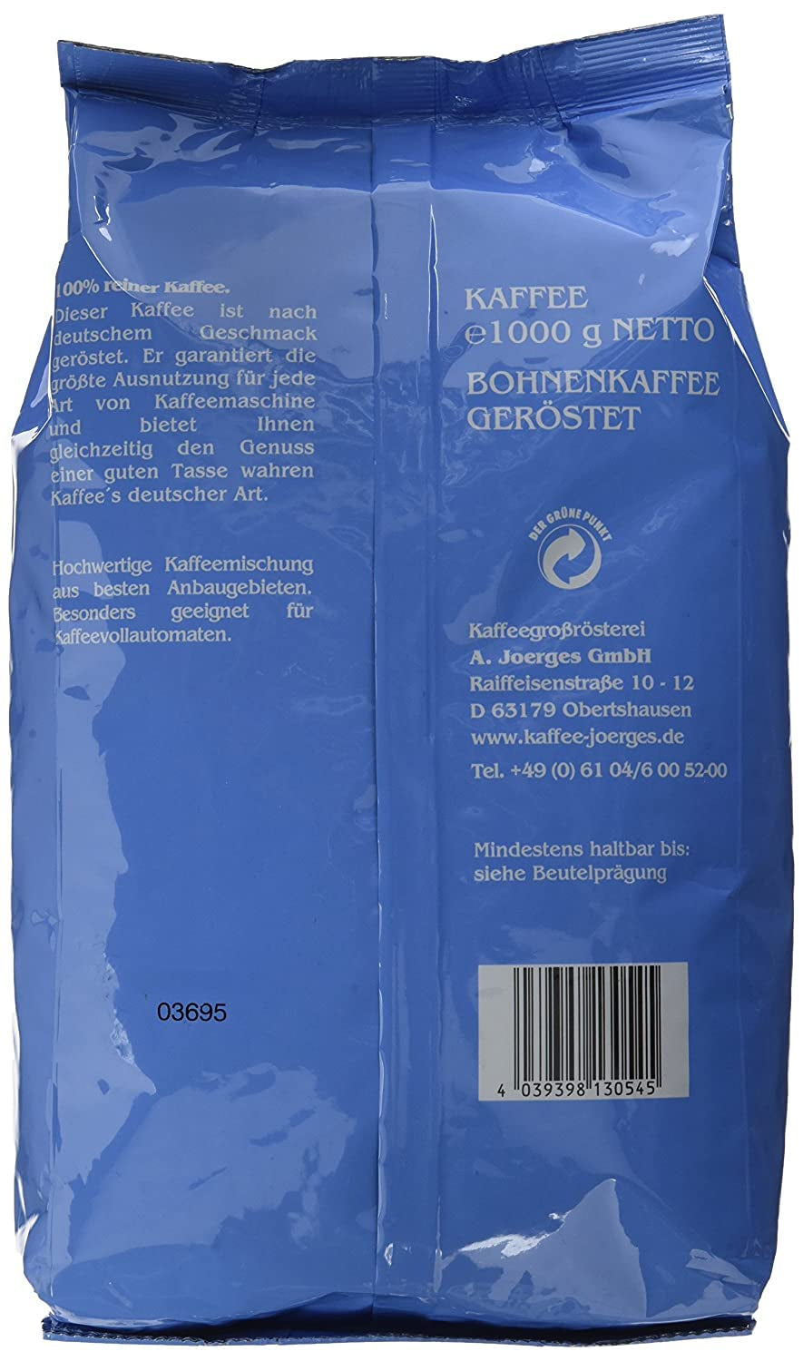Gorilla Café Creme, 1 kg (2er Pack)