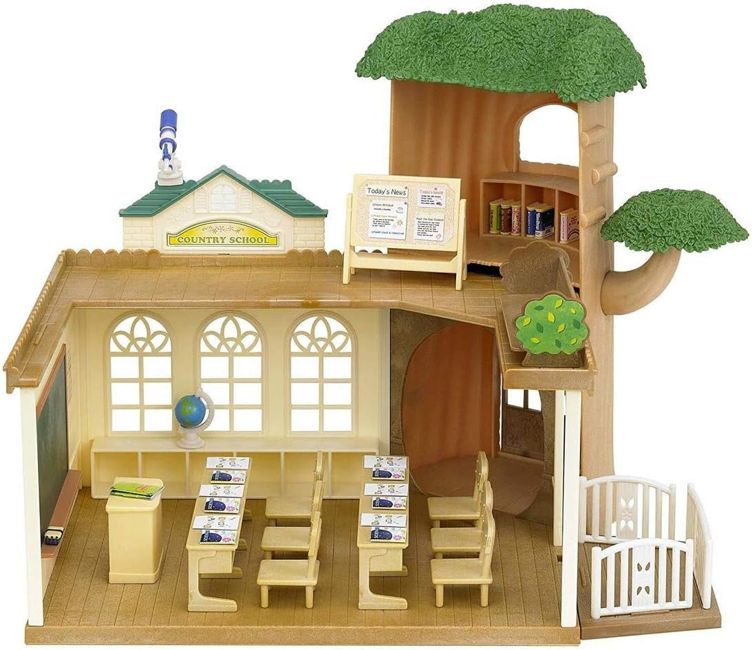 Sylvanian Families 5105 Oak Grove School – Puppenhaus-Spielset