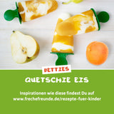 FRECHE FREUNDE Bio-Früchtebeutel Banane, Apfel, Himbeere, Heidelbeere mit Hafer, Fruchtpüree mit Müsli im Quetschbeutel für Babys ab 6 Monaten, vegan, 6er Pack (6 x 100 g)