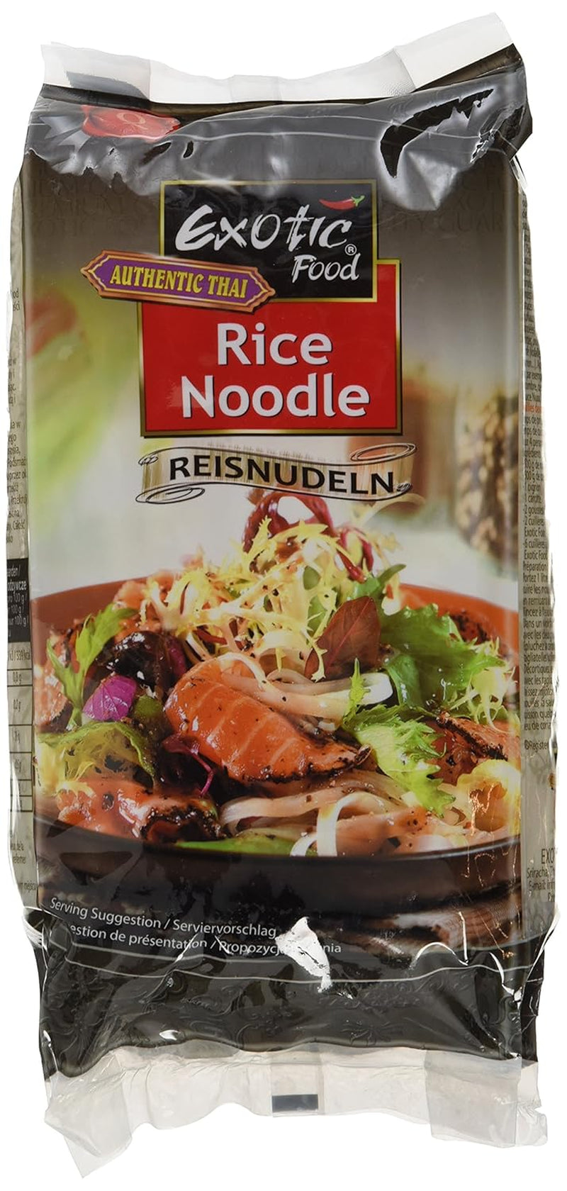 Reisnudeln, 3 mm, für Suppe und Salat (Mihoen), 3er-Pack (3 x 250 g-Packung)