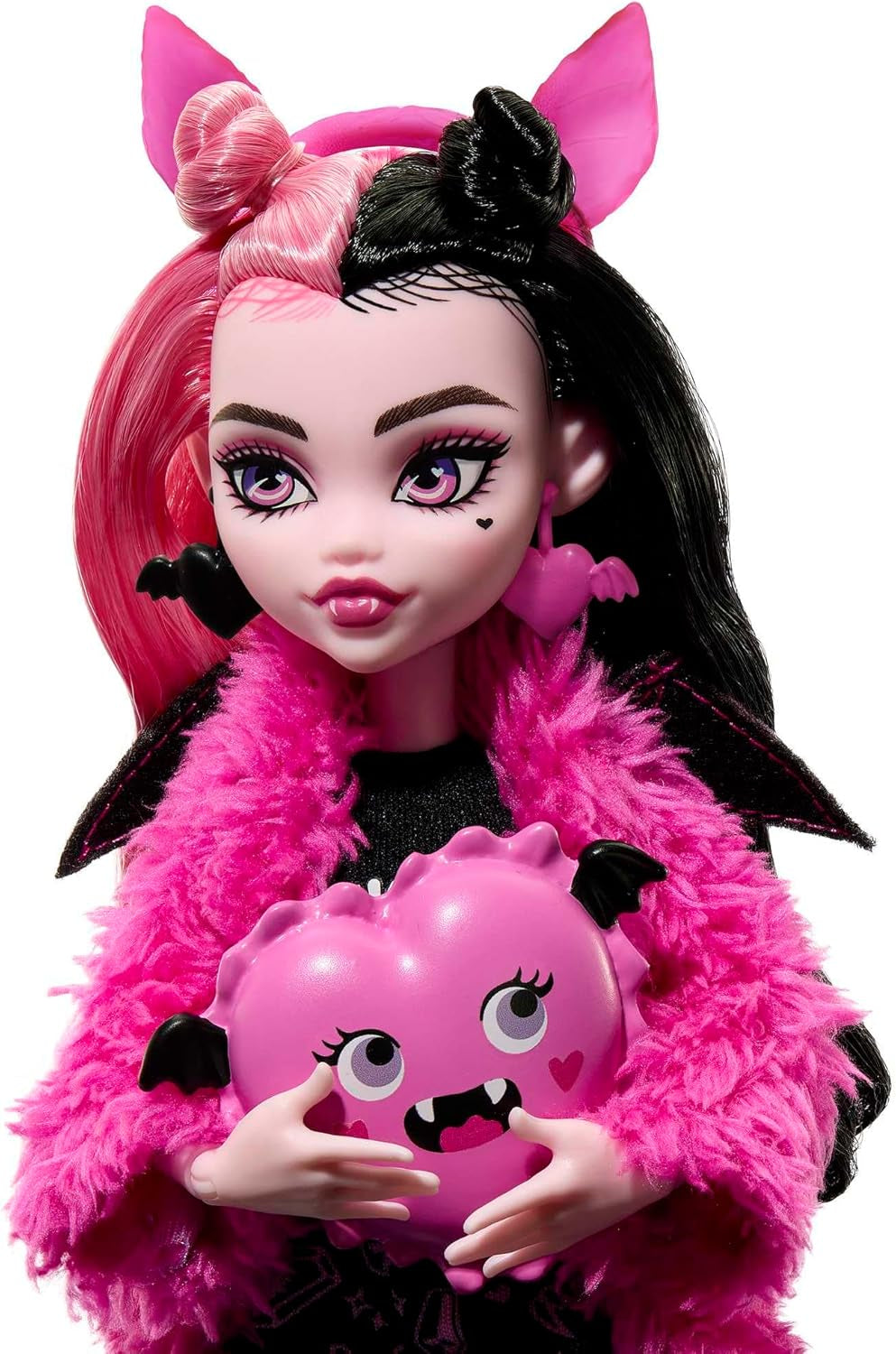 Partyzubehör für MONSTER HIGH-Puppe und Pyjama, Draculaura, Fledermauszählung, fabelhafte Puppe, Haustier-Creepover-Party, HPY66, Naty Shop-Puppen