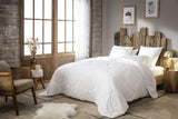 Abeil 15000000538 Douceur Infinie Steppdecke, warm, Polyester, weiß, weiß, 240 x 260 cm Steppdecken und Steppdecken Naty Shop 240 x 260 cm