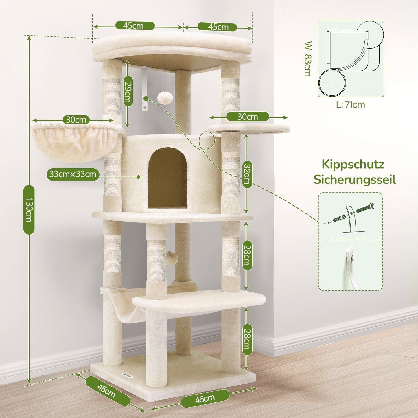 Decken und Möbel, Haustiere, Katzen, Betten für Katzen, Kratzbaum, Katzenbetten, Matratzen