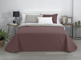 Estoralis | AVA | Wende-Boutique-Steppdecke | Für alle Jahreszeiten | Farbe - Beige/Braun | Für 105 cm breites Bett. (200 x 270 cm. Ancho X Alto) | Steppdecke Quilts und Quilts Naty Shop Standardtitel