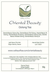 Oriental Beauty Taiwan Oolong-Tee – Dongfang Meiren Taiwanesischer Tee – Wu Long White Tips oder Blue Tea Wu Long Tea Orientalischer Blauer Tee Blauer Tee Olong-Tee Olong-Tee Bio-Oolong-Tee Olong-Tee