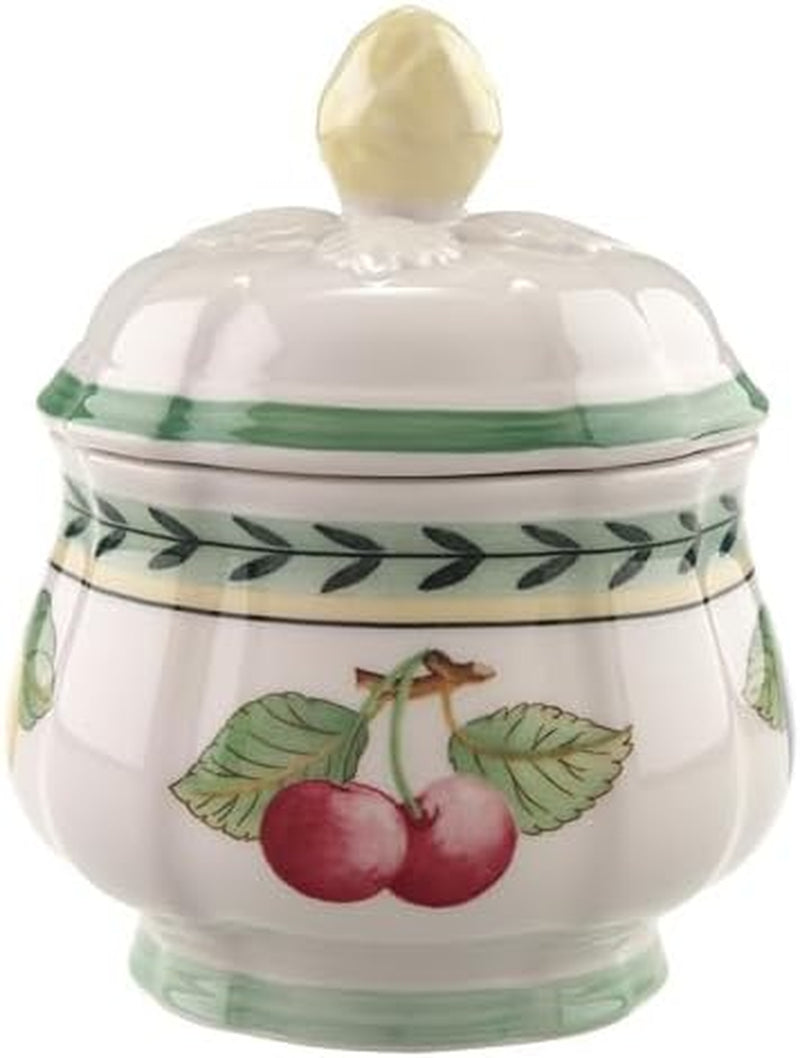 Villeroy & Boch French Garden Fleurence Teekanne, Premium Porzellan, weiß/multicolor 10-2281-0930 0,20 L