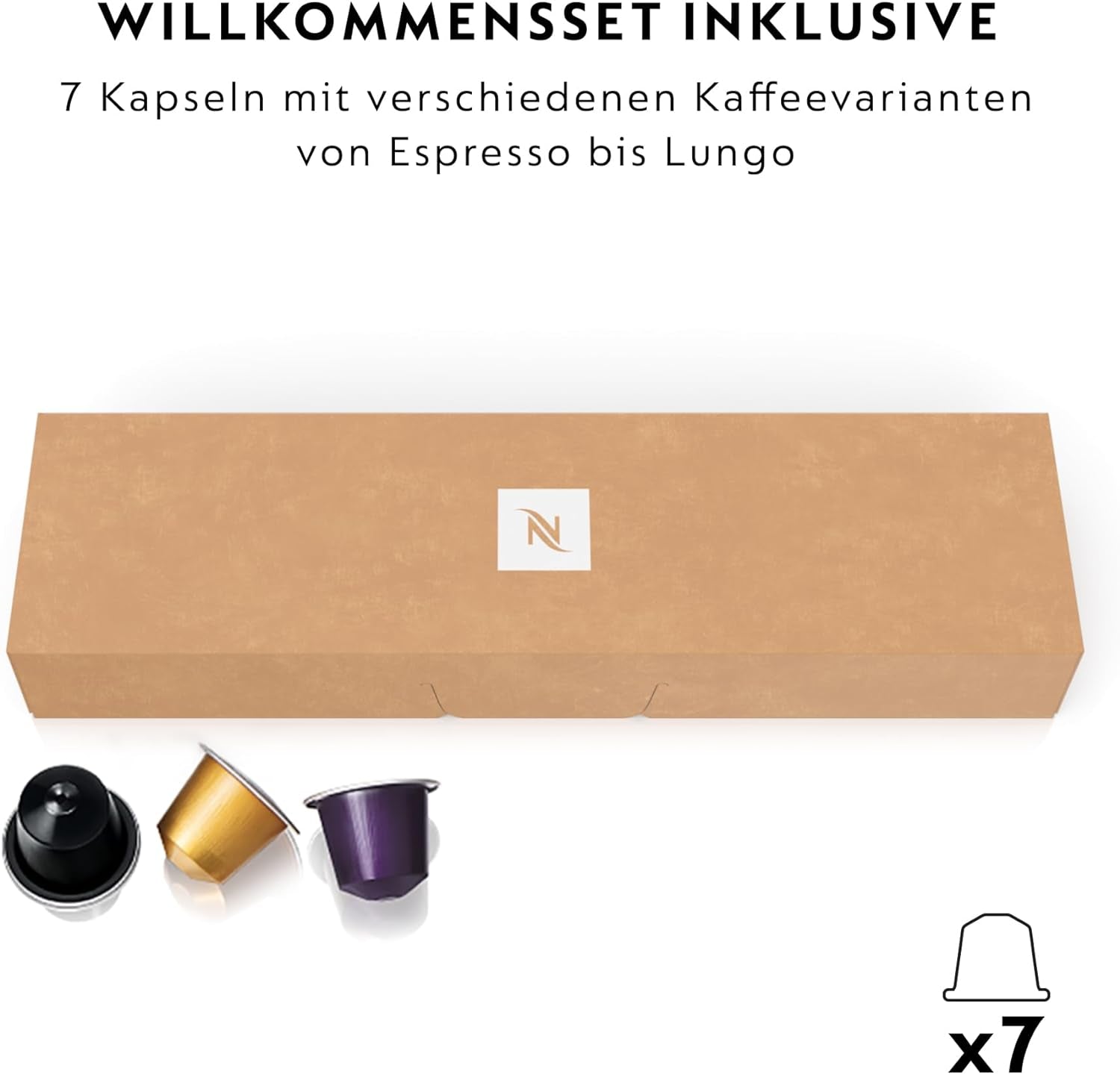 Espressomaschine mit Nespresso SNE800 Creatista Plus Kapseln von Sage, mattschwarz