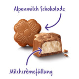 Milka Little Thank You Pralinen 12 x 44g, feine Milchcreme-Pralinen umhüllt von Alpenmilch-Schokolade (5er Pack)