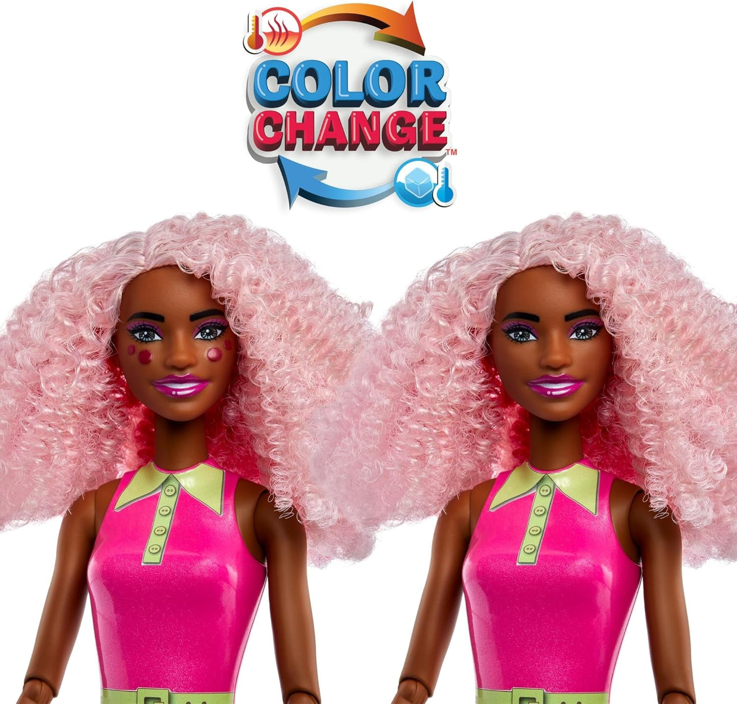 Barbie Pop Reveal Bubble Tea-Puppe und Zubehör, duftende Berry Bliss-Modepuppe mit Haustier, 8 Überraschungen, inklusive Farbwechsler, Aufbewahrungsbecher, HTJ20