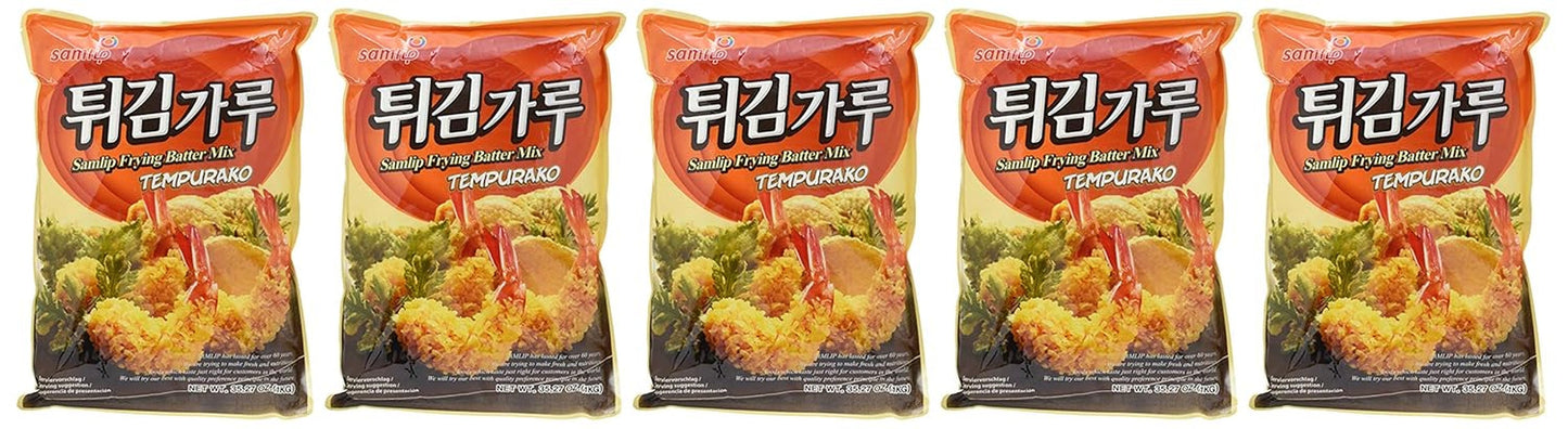 Backmischung Für Tempura Gerichte, 5Er Pack (5 X 1 Kg) Mischung zum Backen und Kochen Naty Shop