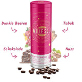 Bio-Espressobohnen 500g in versiegelter Kaffeebox – Top-Qualität und wiederverwendbar – Premium-Kaffeebohnen, geröstet in Sizilien