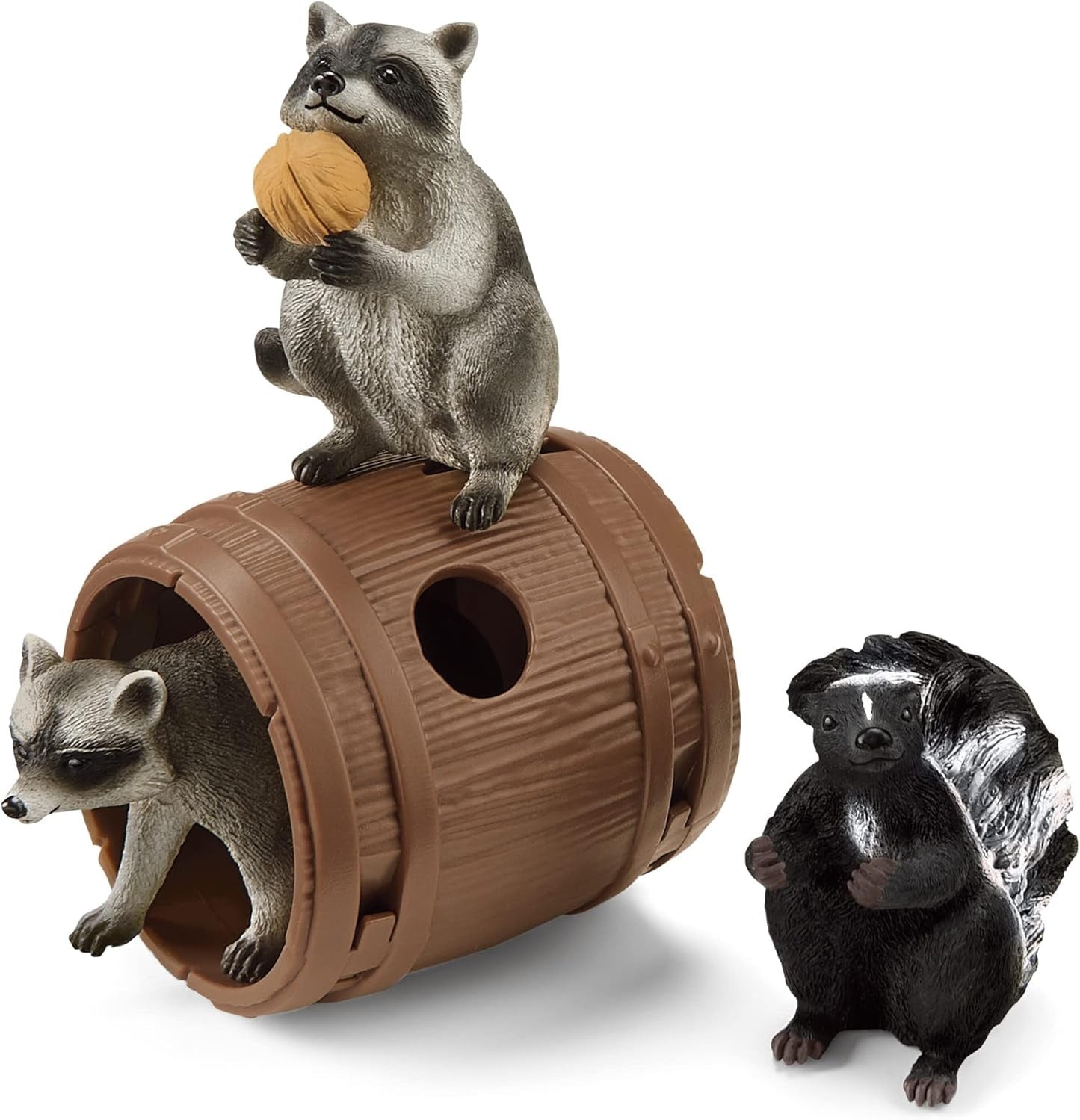 Schleich 42532 Spaß rund um die Nuss, Ab 3 Jahren, WILD LIFE - Spielset, 6-teilig Actionfiguren Naty Shop