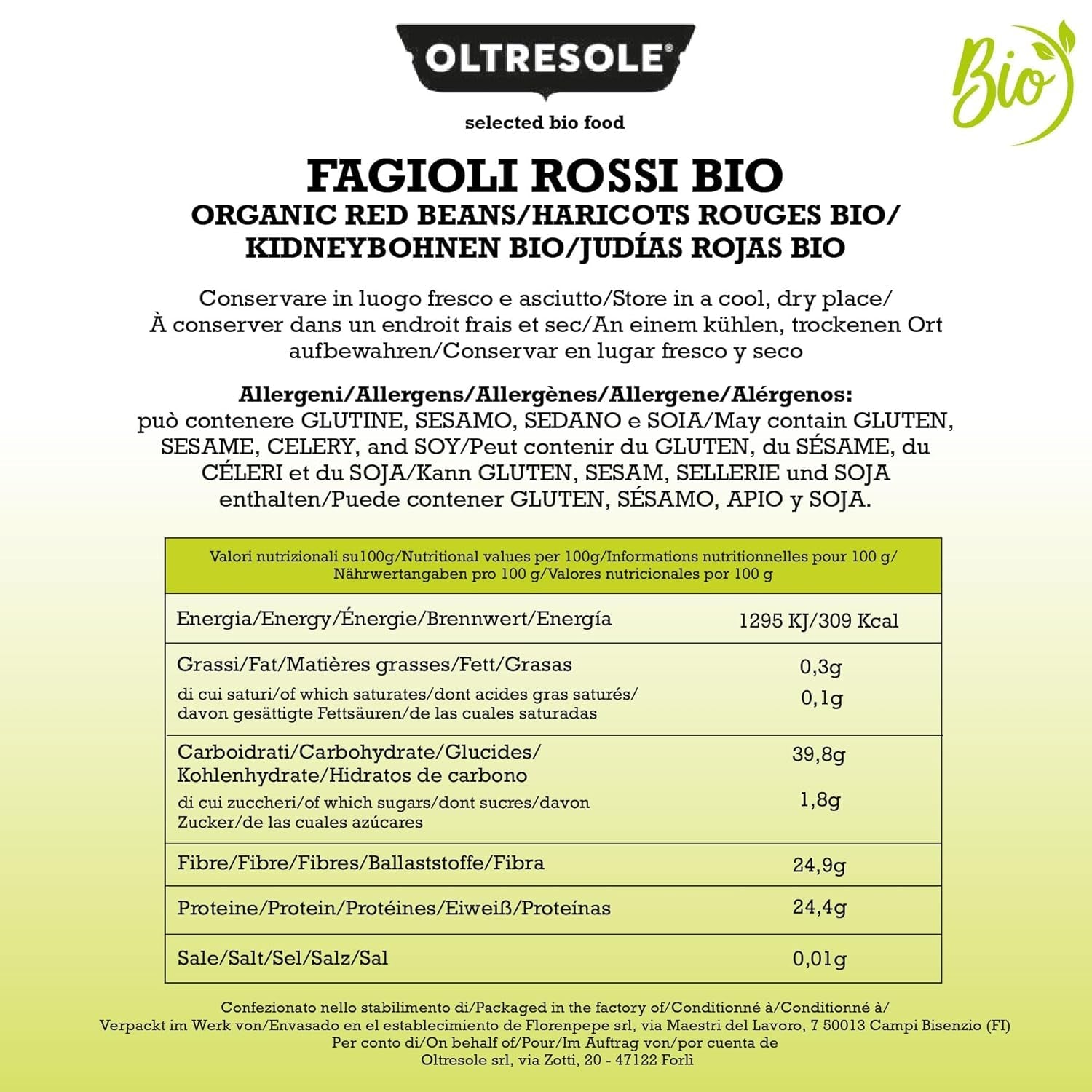 Bio-Rotbohnen 1 kg, getrocknete Bio-Hülsenfrüchte aus kontrolliertem Anbau, reich an Proteinen und Mineralstoffen, ideal für kalorienarme, vegane und vegetarische Ernährung