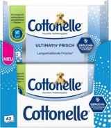 Feuchttücher, Ultimate Fresh, 12 x 42 Tücher, Deodycylx-Technologie, hautfreundlich, alkohol- und farbstofffrei, empfindlich, biologisch abbaubar