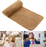 Chaiselongue-Nackenkissen, Kopfkissen, Plüsch, verstellbares Kissen, Nackenrolle, rutschfestes Fleece, Sofa-Nackenkopfstützkissen für Reisen, Zuhause, Chaiselongue, Sofa, Sessel (schwarz)