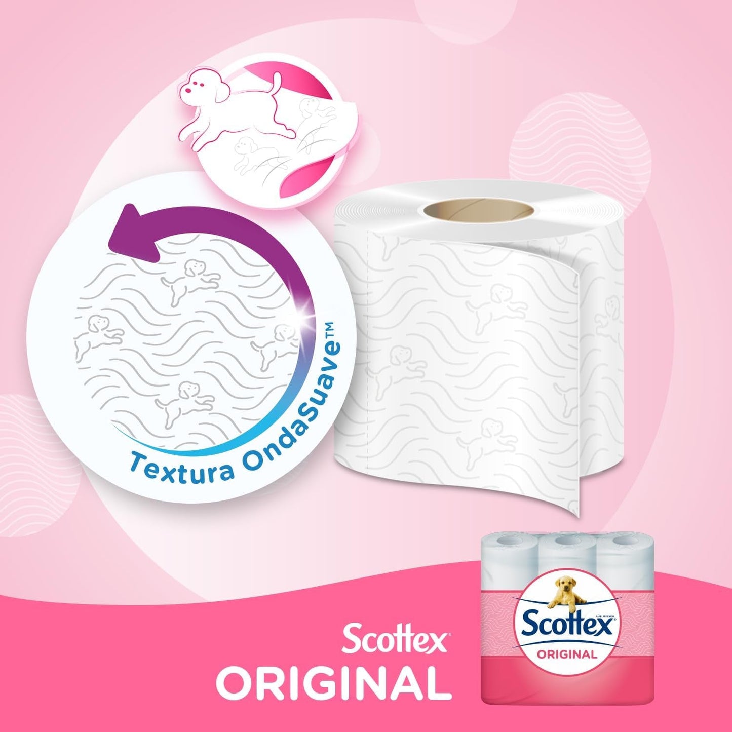 Toilettenpapier Original, 128 weiße Rollen
