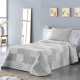 Sofia 21 leichte Tagesdecke für Doppelbetten mit 180 und 200 cm, Tagesdecke für Betten mit 180 und 200 cm, graue Betten und Decken. Besuchen Sie den VIALMAN-Store. Graue Cama 180: 270 cm x 270 cm