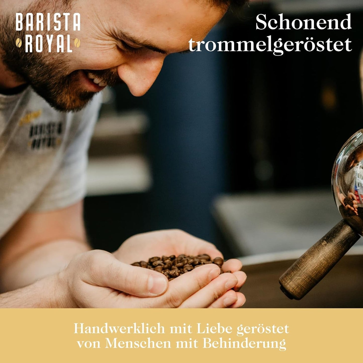 BARISTA ROYAL Bio Espressobohnen 1kg „Gran Señor“ | Frische Kaffeebohnen direkt aus Honduras | 100% Arabica Espresso ganze Bohnen | Ideal für Vollautomaten und Siebträger