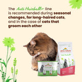 Almo Nature Functional – Anti-Haarballen – Nassfutter für erwachsene und ausgewachsene Katzen – mit Welpen – Bekämpft die Bildung von Haarballen – 70 g (30 Stück)