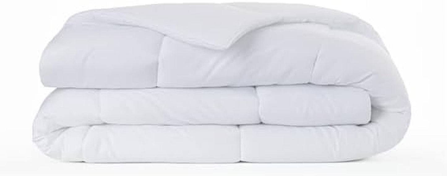 Decke, Steppdecke 3001 aus Anti-Milben-Faser, Herbst-Winter, 300 g/m², weiß (alle Größen erhältlich) (Bett 105/120–180 x 220 cm) Bettdecken und Steppdecken Naty Shop